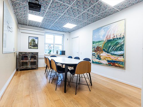 Mødelokalet "Grupperum 2" hos MBK Kursuscenter i København K