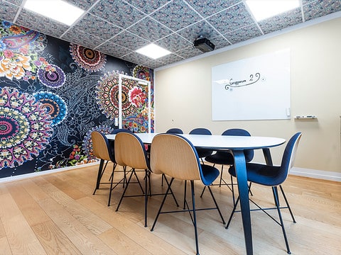 Mødelokalet "Grupperum 2" hos MBK Kursuscenter i København K