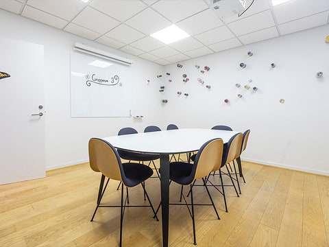 Mødelokalet "Grupperum 3" hos MBK Kursuscenter i København K