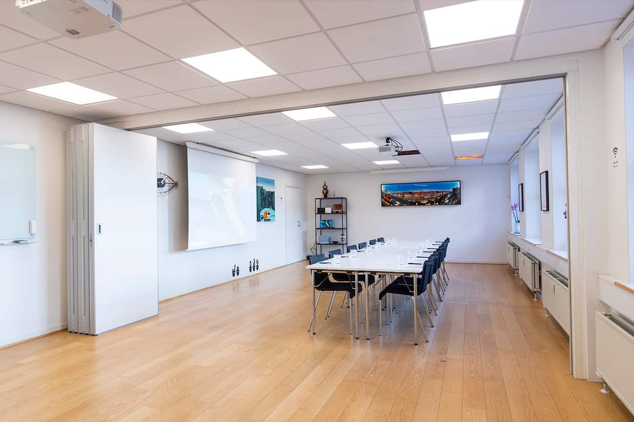 Mødelokale 2-2A hos MBK Kursuscenter i København K