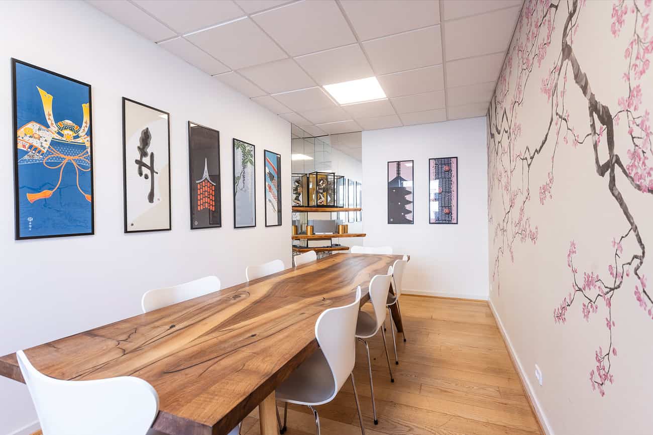 Mødelokale "Kyoto" hos MBK Kursuscenter i København K